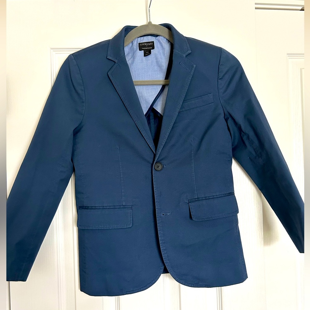 J. Crew Factory Crewcuts Union Blue Thompson Suit Jacket, size 10